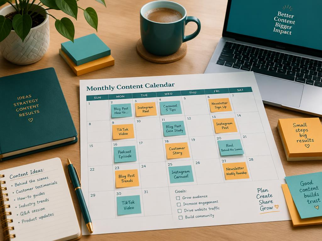 30-Day Content Calendar (Custom)