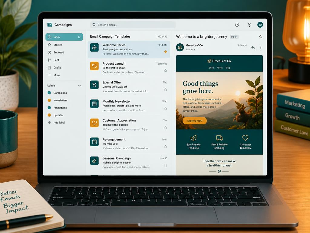 Email Campaign Kit — 5 Templates