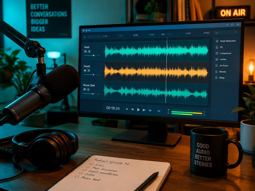 Podcast Edit & Release — 1 Episode