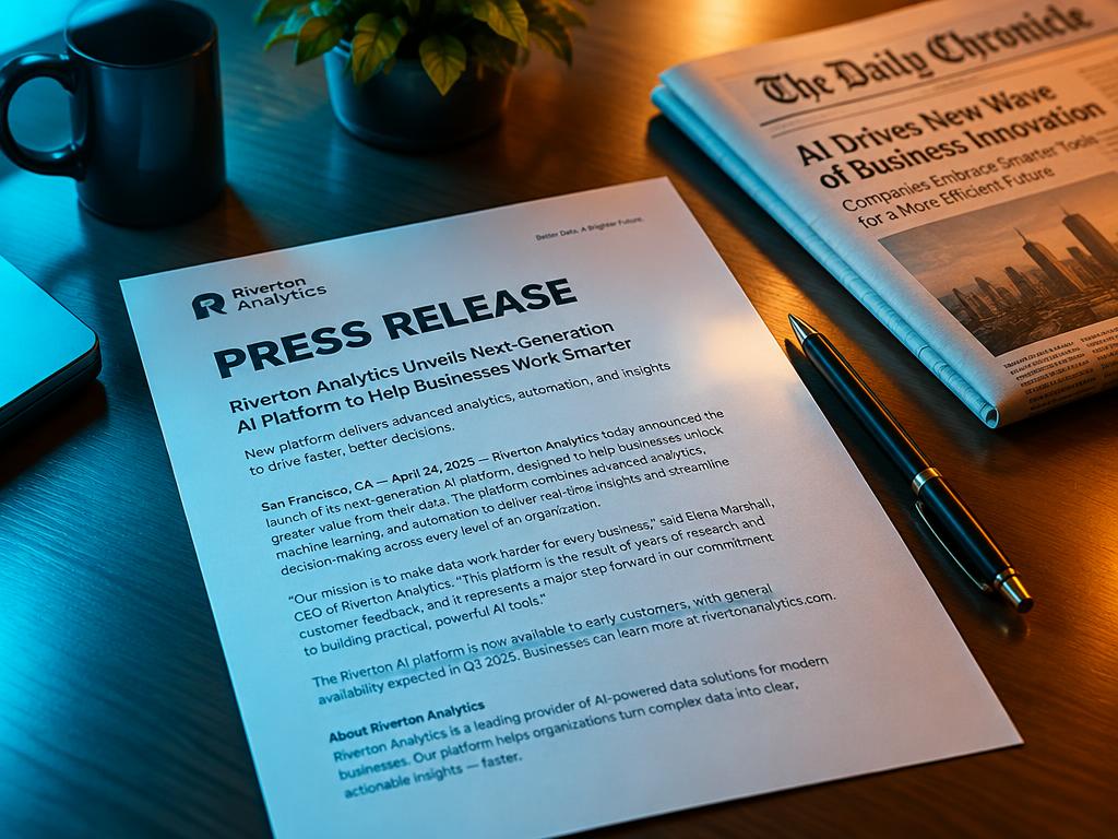 Press Release Write & Distribute